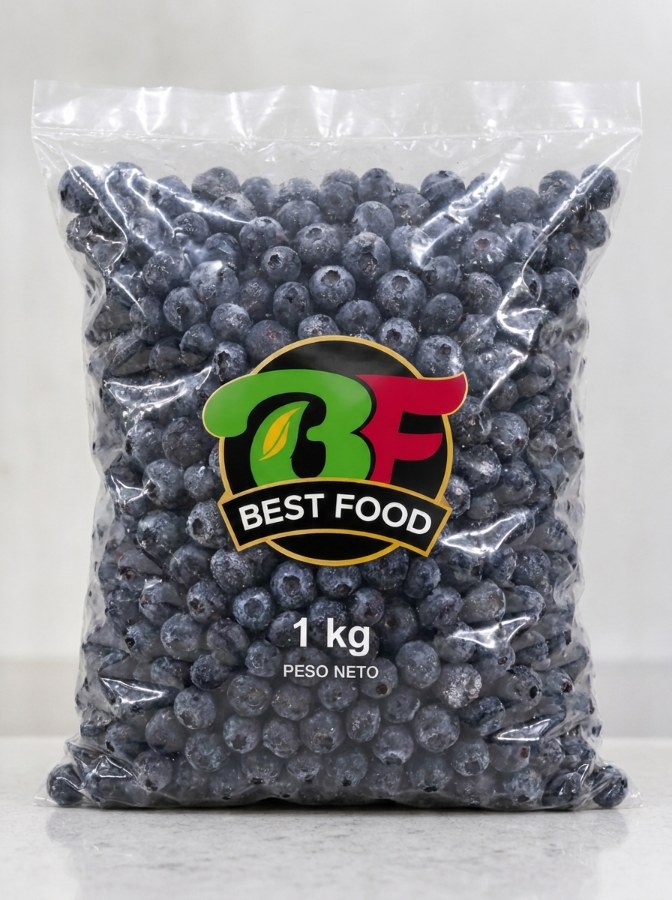 Arándano congelado IQF en bolsa Best Food